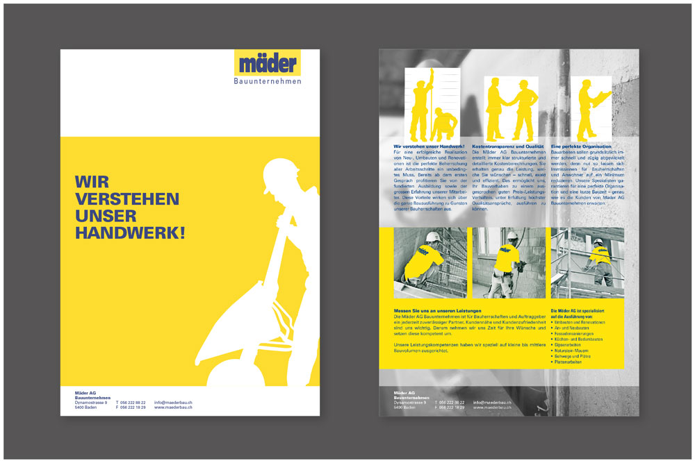 Flyer Mäder AG