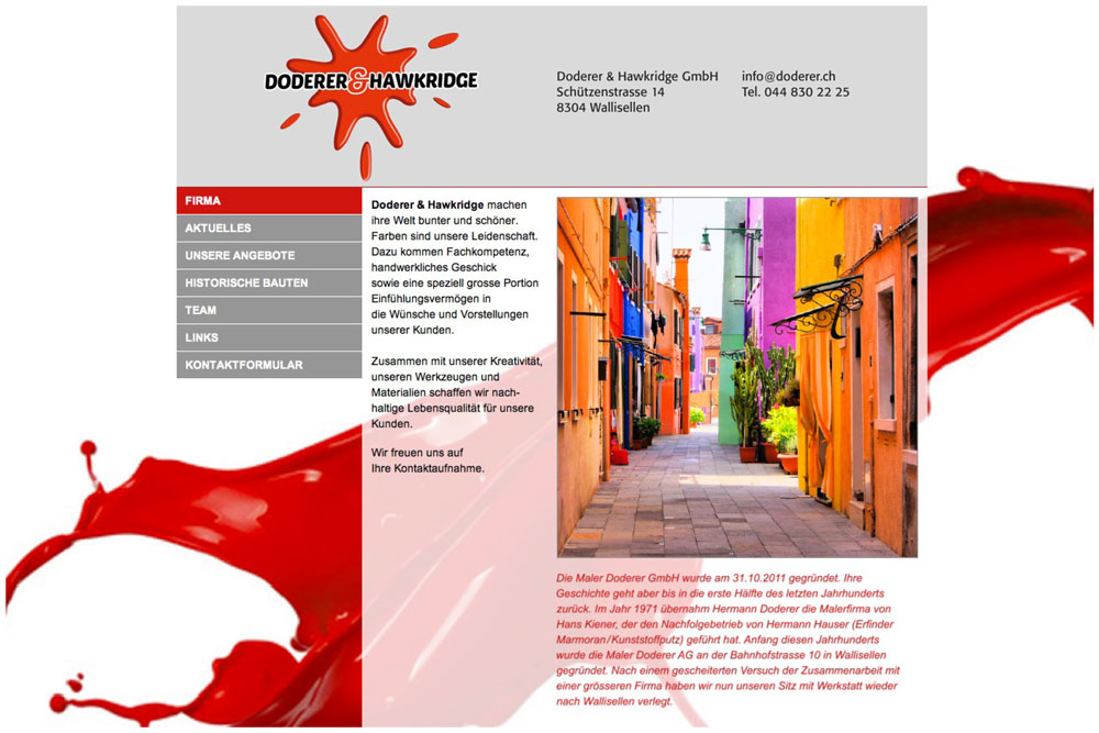 Website Doderer Hawkridge